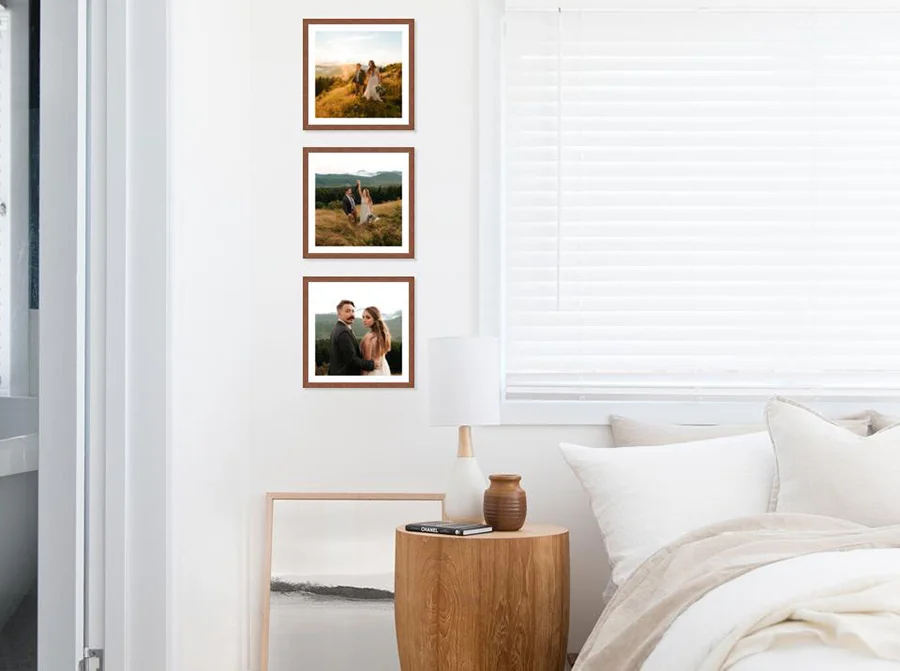 Vertical Trio Gallery Wall