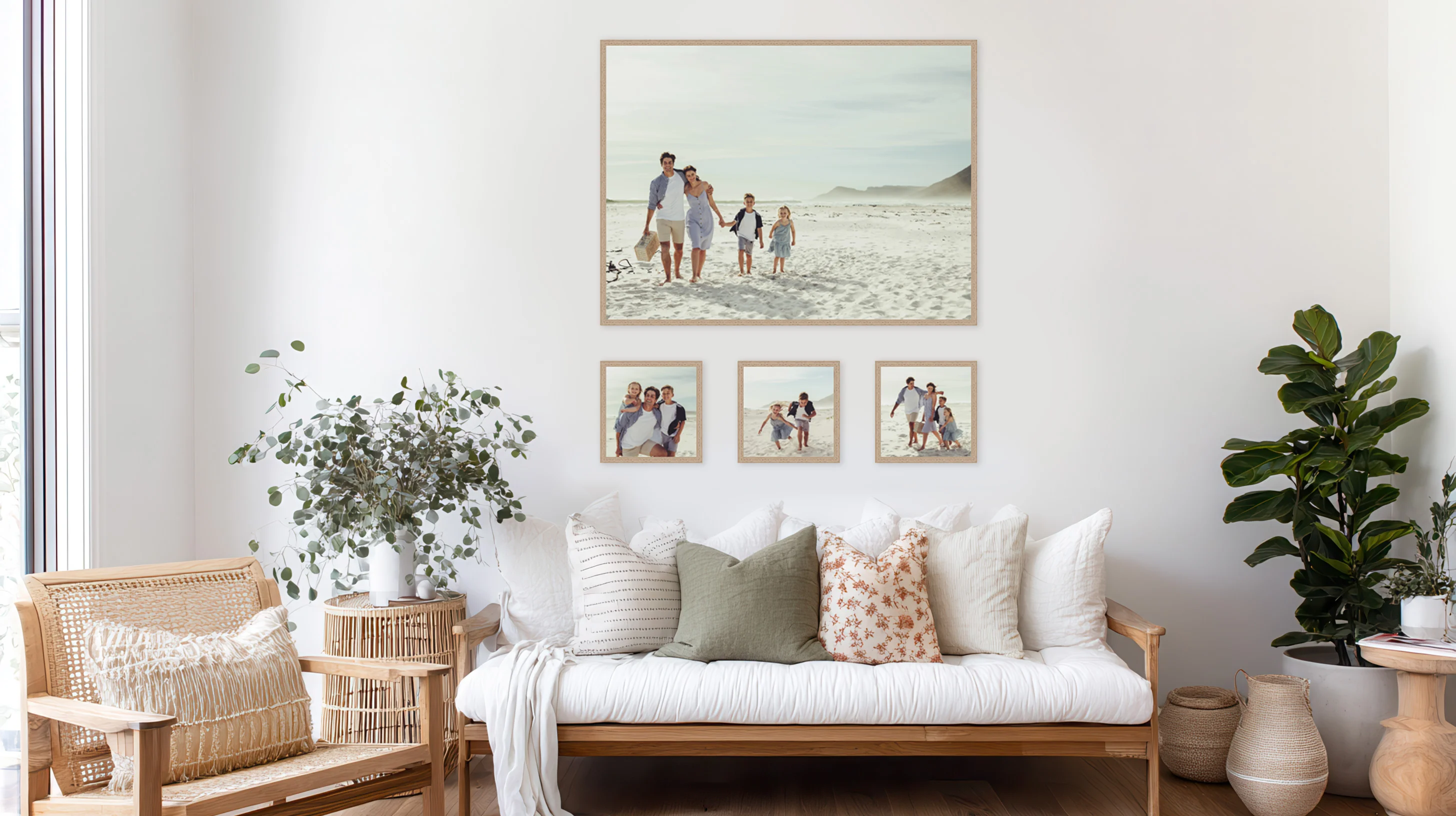 Grande Photo Gallery Wall - Classic Oak