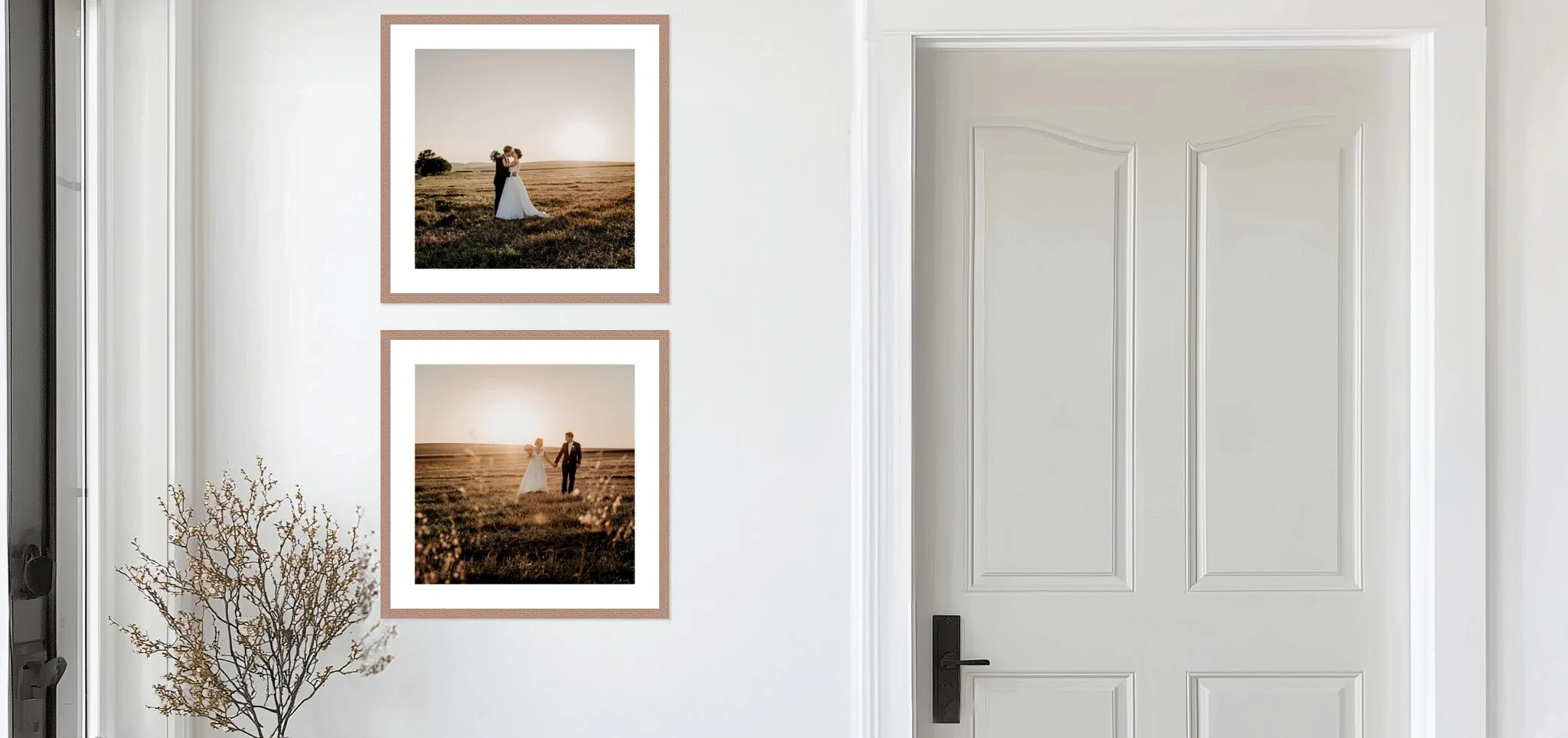 Verticla Duo Gallery Wall