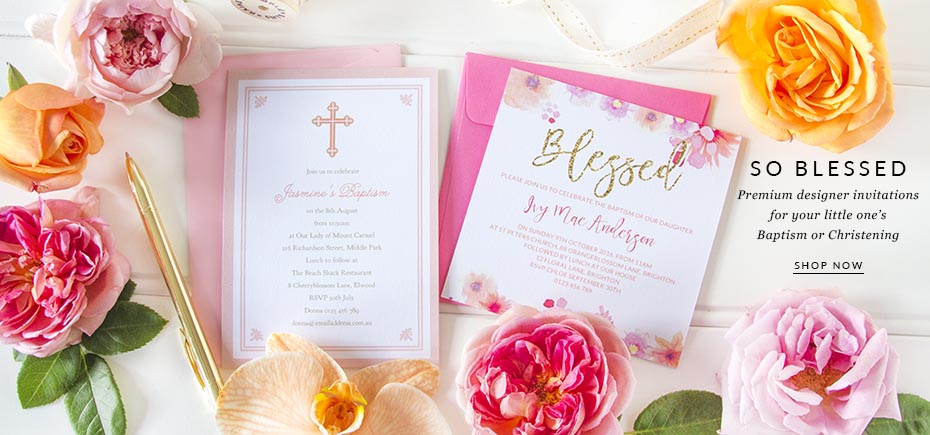 Baptism & Christening Invitations