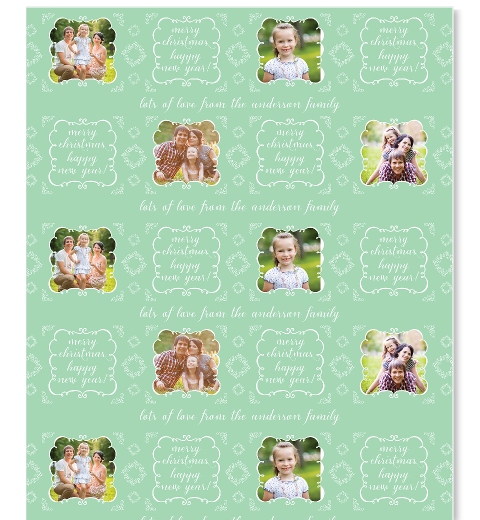 Sweet & Swirly Christmas Wrapping Paper