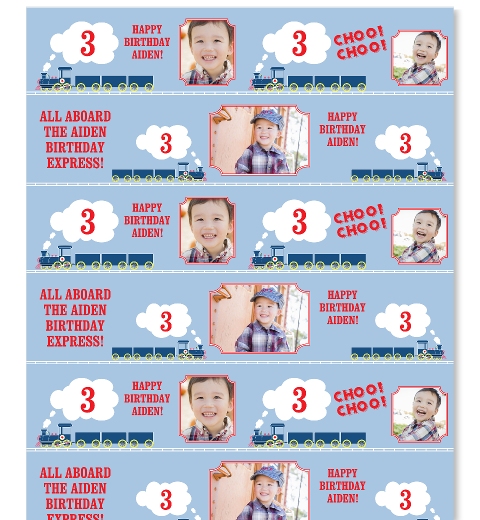 Train Wrapping Paper