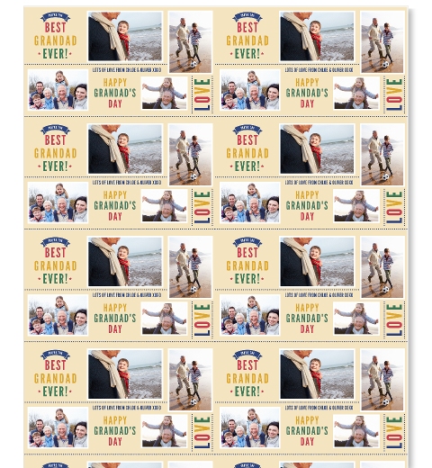 Father's Day Grandad Gift Wrap