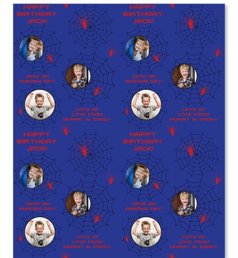 Spider Wrapping Paper
