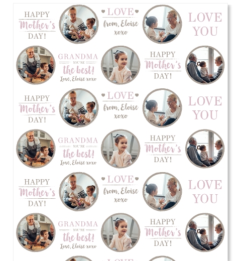 Best Granny Ever Gift Wrap Neutrals