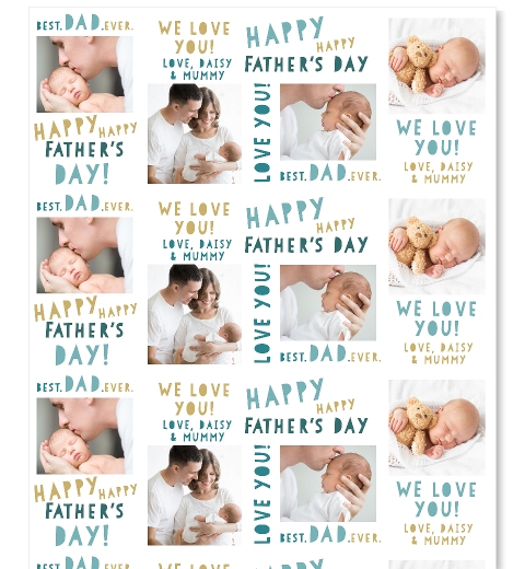 Super Cute Father's Day Wrap