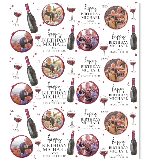 A Fine Vintage Birthday Wrap
