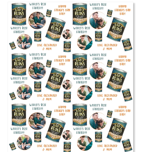 World's Best Farter Father's Day Wrap