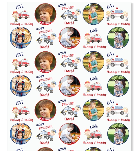 Sound The Alarm Gift Wrap