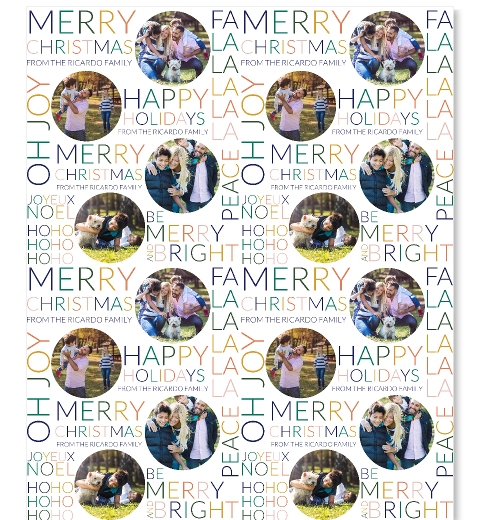 Fa La La Christmas Wrap