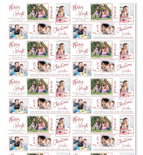 Be Bright Christmas Wrap