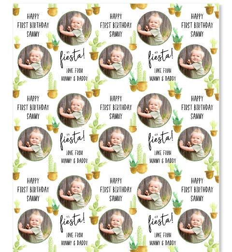 Let's Fiesta Gift Wrap