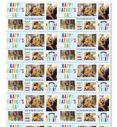 Happy Father's Day Wrapping Paper