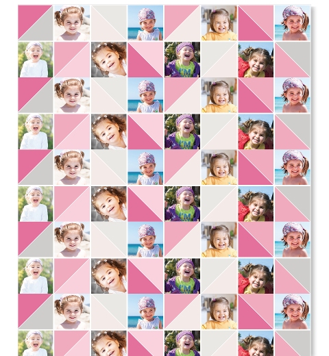 Pink & Grey Wrapping Paper