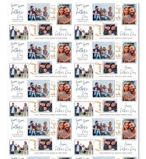 Loved Father's Day Wrap
