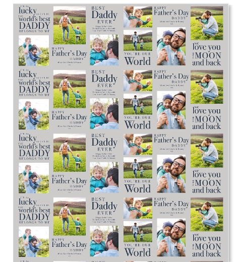 Lucky As Can Be Father's Day Wrap