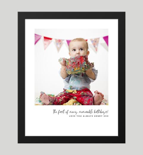 Framed 16 x 20 Print