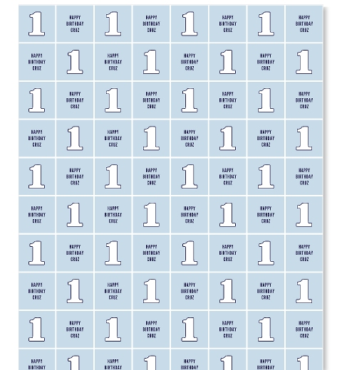 Number One Wrapping Paper