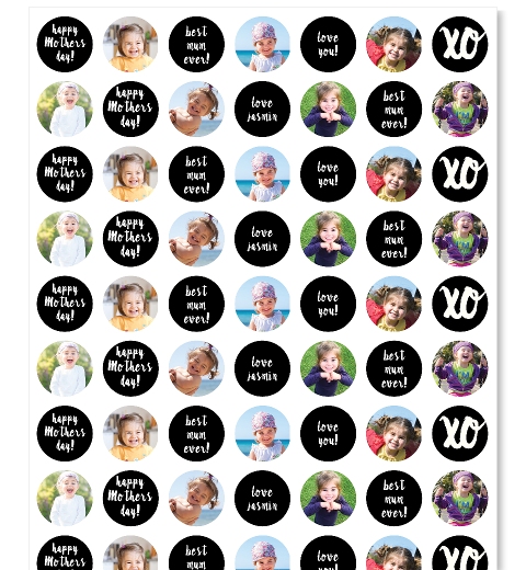 Circles Of Love Mother's Day Wrapping Paper